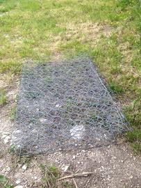 Gabbione metallico 1 x 1 x 1,5 m circa
