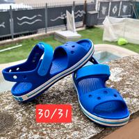 Crocs 30/31 C13 blu sandali
