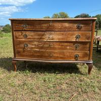Cassettiera in legno da restaurare