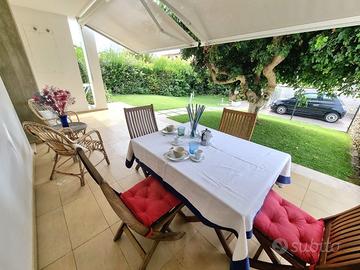 In villa 400mt mare 13/27 giugno 4 vani con giard