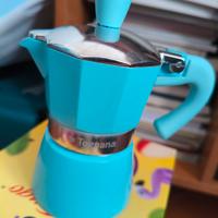 😍💥 Caffettiera Tognana azzurra