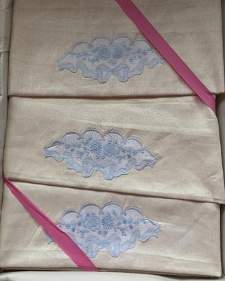 Tris salviette da bagno