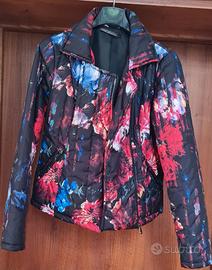 Giubbotto corto GAUDI' nero floreale