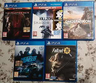 5 Giochi PS4