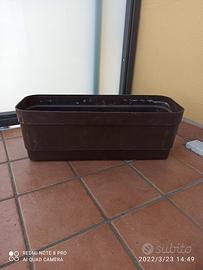 Vaso con sottovaso