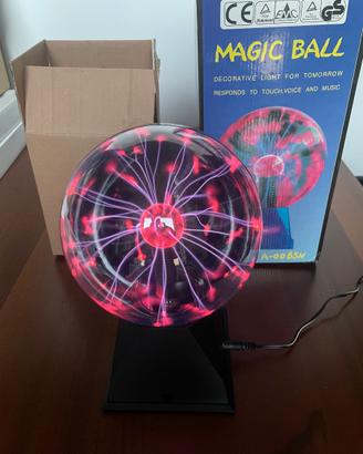 Lampada Magic Ball al plasma sferica