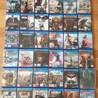 Giochi ps4 prezzo singolo da concordare