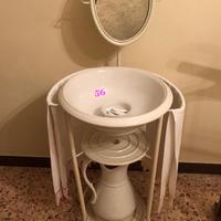 Lavabo antico Completo con Toeletta da camera