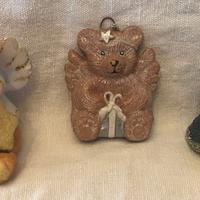 SET DI 3 ORSETTI PORTACANDELE DA APPENDERE