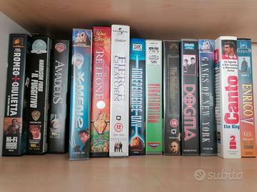VHS  24 videocassette anni 80/90 