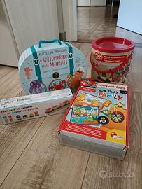 set giocattoli 2/3 anni