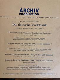 GEORG PHILIPP TELEMANN - VINILE