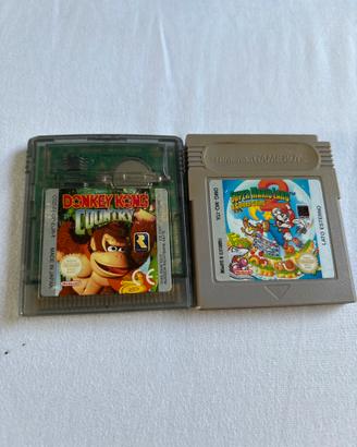 Lotto super mario land 2 + Donkey Kong Country