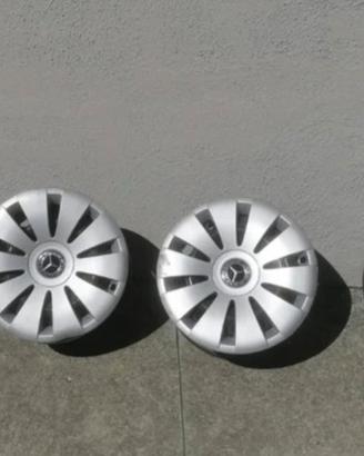 Cerchi in ferro 15" con borchie Mercedes