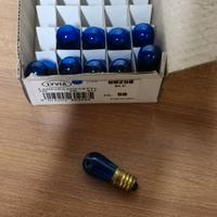 Stock 10 lampade goccetta e14 14v 5w blu LYVIA