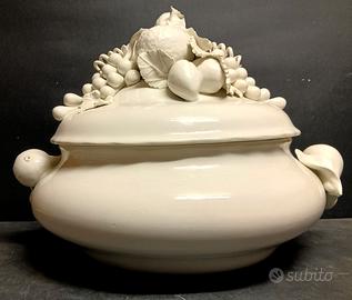 maiolica Italia TOPIARIA trionfo frutta VINTAGE