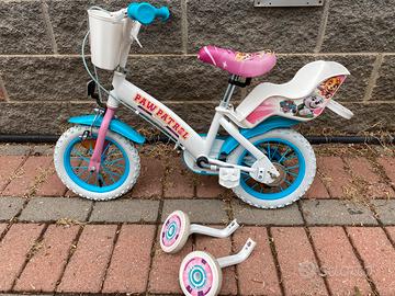 Biciclettina bimba paw patrol