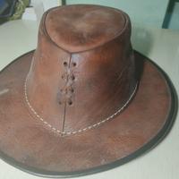 Cappello da Cowboy in vera pelle