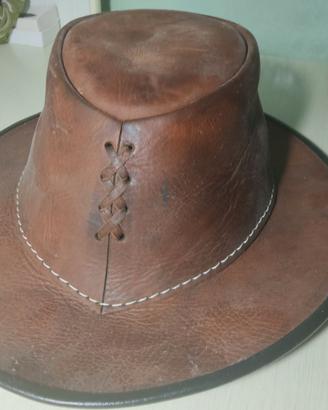 Cappello da Cowboy in vera pelle