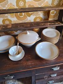 Servizio piatti porcellana di Boemia 59 pz