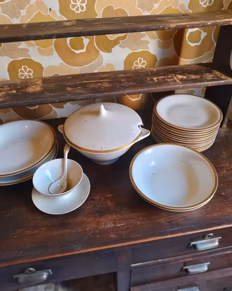 Servizio piatti porcellana di Boemia 59 pz