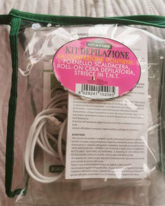 Kit depilazione NaturaVerde