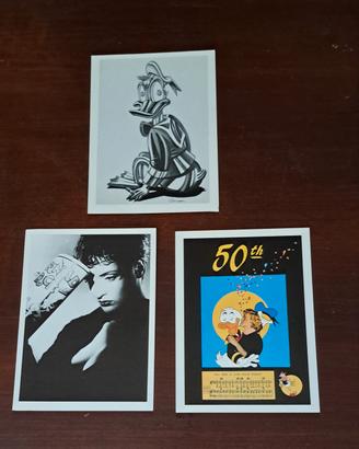 set cartoline  i love paperino 