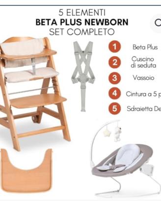 Hauck Seggiolone Beta Plus Deluxe
