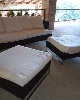 set divano in rattan da giardino EMU LUXUR"