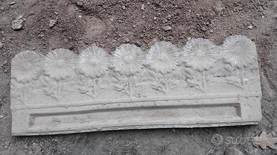 8 cordoli in cemento