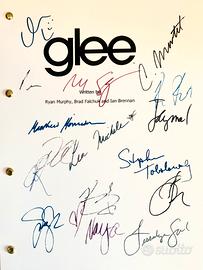 Script Glee autografato