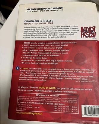 Dizionario Italiano- Inglese-italiano .