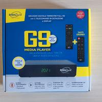 Decoder DigiQuest G9 DVBT2 Digitale Terrestre