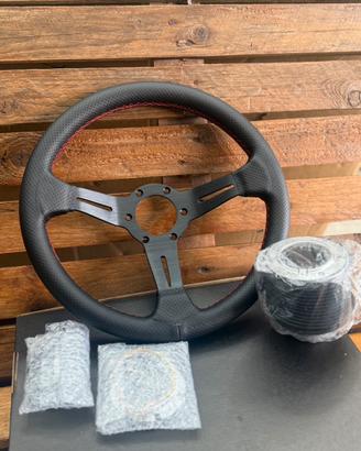 Volate in pelle con mozzo