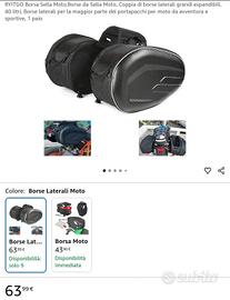 Borse laterali per tutte le moto