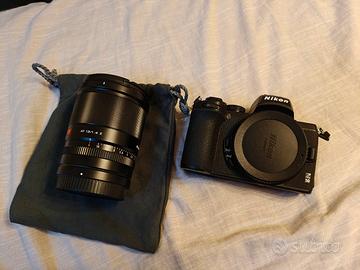 Nikon z50 + Viltrox + accessori + borse