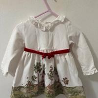 Abito neonata bambina 9-12 mesi Mayoral