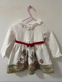 Abito neonata bambina 9-12 mesi Mayoral