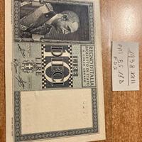 Biglietto di stato da lire 10 in FDS