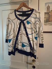 3 pezzi Luisa Spagnoli stampa foulard estiva