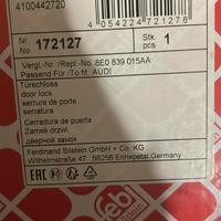 Serratura Audi a 3 8p pos sinista