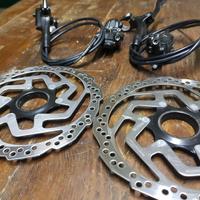 impianto frenante shimano mt200 