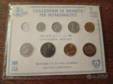 Monete San Marino 
