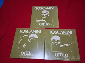 OTELLO su 3 vinili NUOVI- Toscanini e NBC Symphony