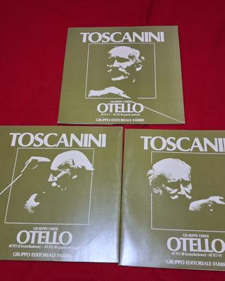 OTELLO su 3 vinili NUOVI- Toscanini e NBC Symphony
