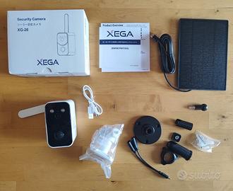 Telecamera 4G LTE con pannello solare - Nuova