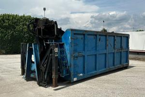 CONTAINER SCARRABILE USATO A CIELO APERTO CON G