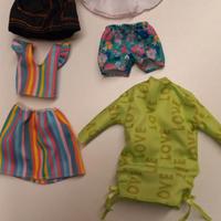 Abitini e accessori estivi Barbie