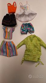 Abitini e accessori estivi Barbie