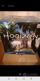 horizon zero dawn cubo fotografico con statua